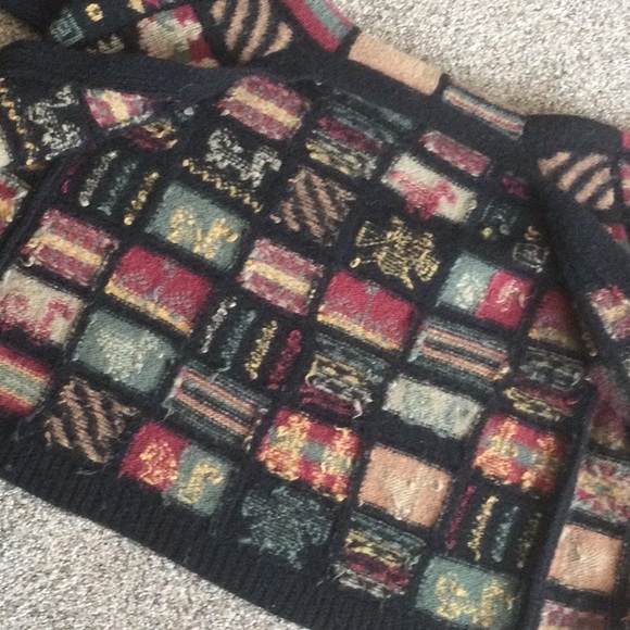 Putumayo Vintage Wool Cardigan Sweater - Picture 4 of 9